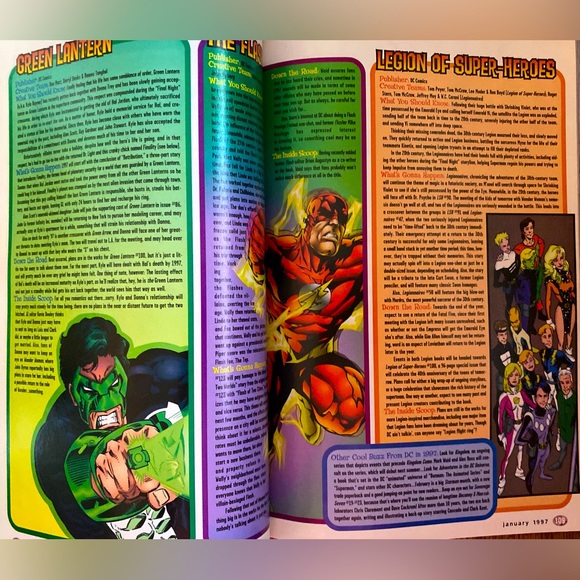 Vintage Wizard 1996 Year-End Spectacular Comic - Picture 4 of 4